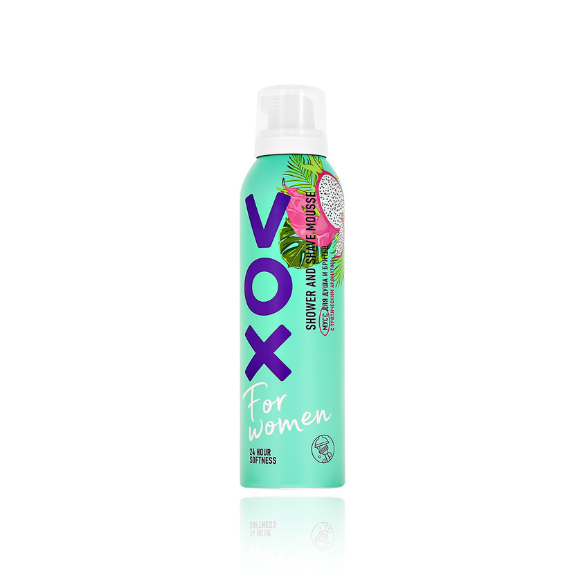 Мусс для душа VOX с тропическим ароматом 200 мл vox vox мусс для душа и бритья с ароматом граната