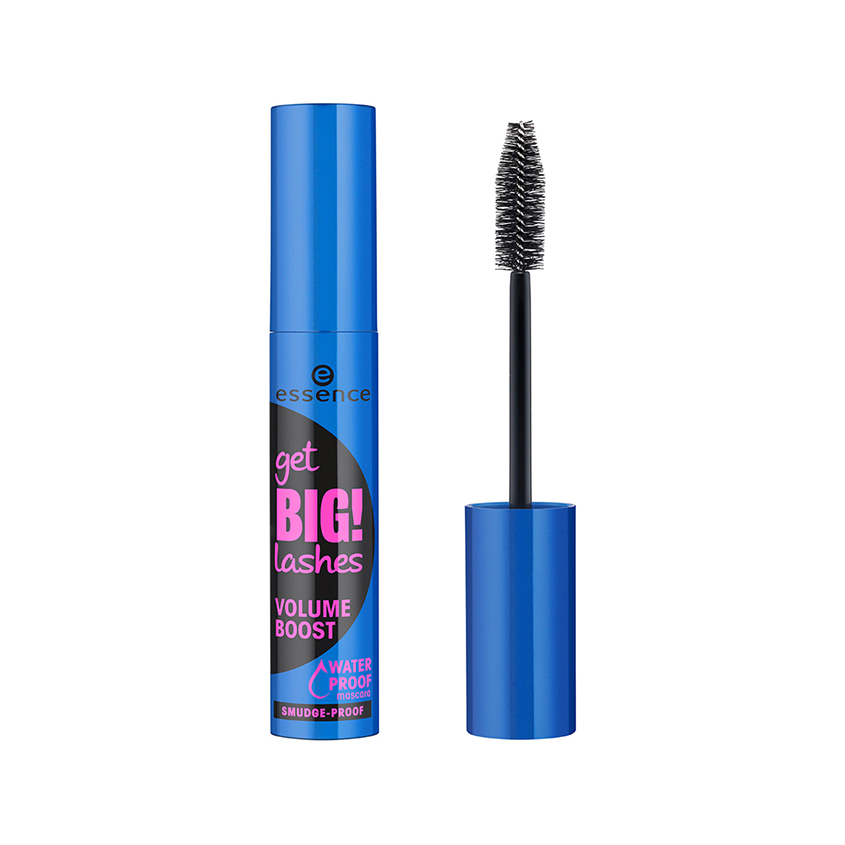 Тушь для ресниц ESSENCE GET BIG LASHES объем водостойкая черный