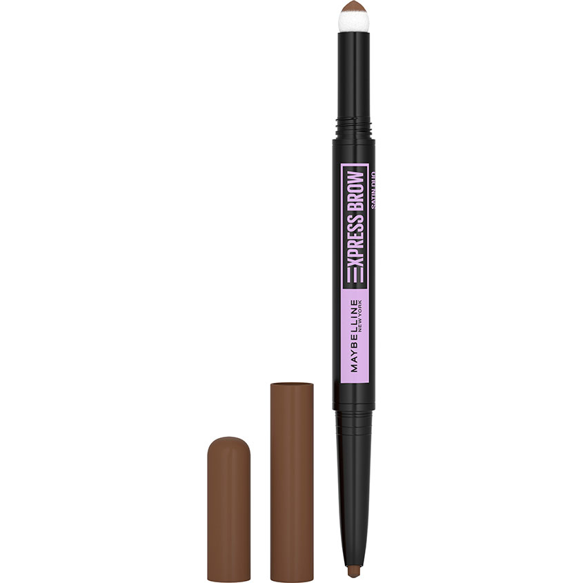 Тени-карандаш для бровей `MAYBELLINE` BROW SATIN тон 025 brunette