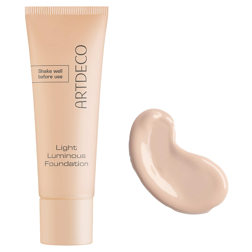 Основа тональная для лица ARTDECO LIGHT LUMINOUS FOUNDATION тон 06 light beige - фото 1