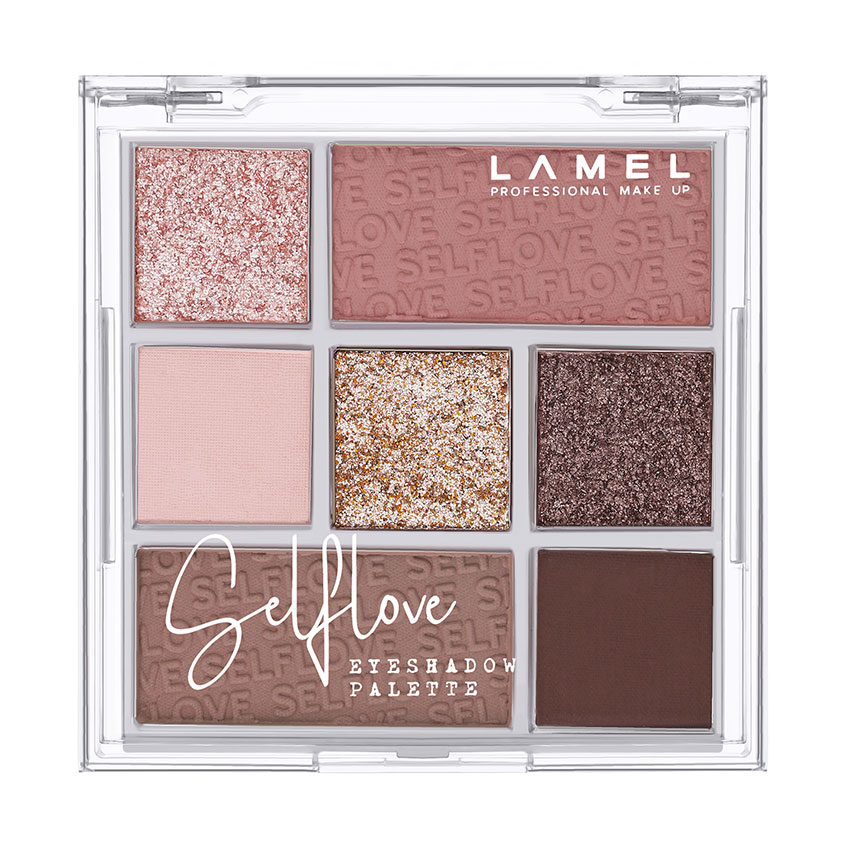 

Тени для век LAMEL PROFESSIONAL SELFLOVE EYESHADOW PALETTE тон 402