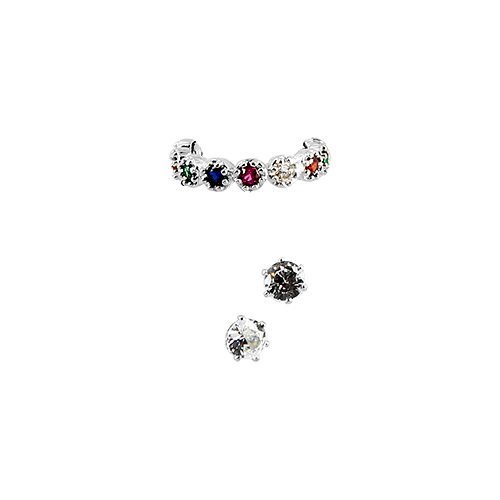 

Серьги каффы LADY PINK MUST HAVE 4 шт