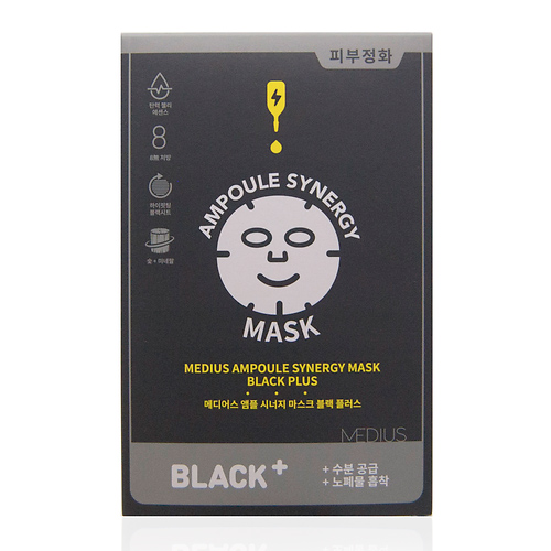 

Маска для лица MEDIUS AMPOULE SYNERGY MASK очищающая 25 мл