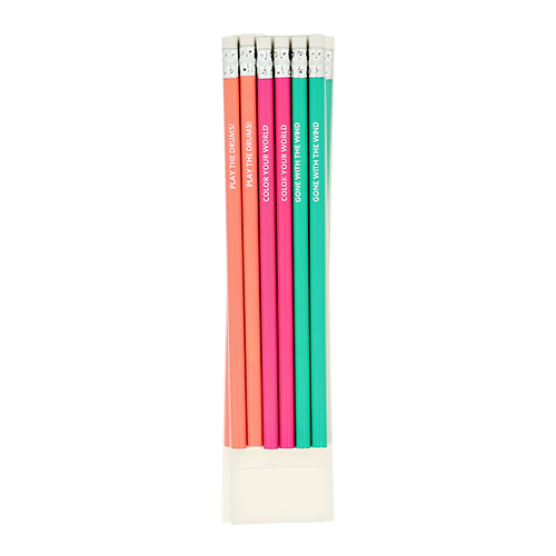 Набор карандашей `FUN` LAMA COLLECTION Rainbow 6 шт