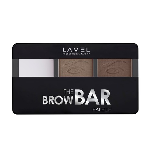 Набор для бровей LAMEL PROFESSIONAL THE BROW BAR PALETTE тени и воск тон 403