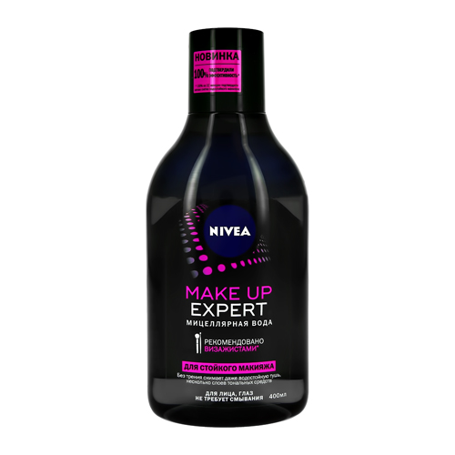 

Мицеллярная вода NIVEA MAKE-UP EXPERT для стойкого макияжа 400 мл