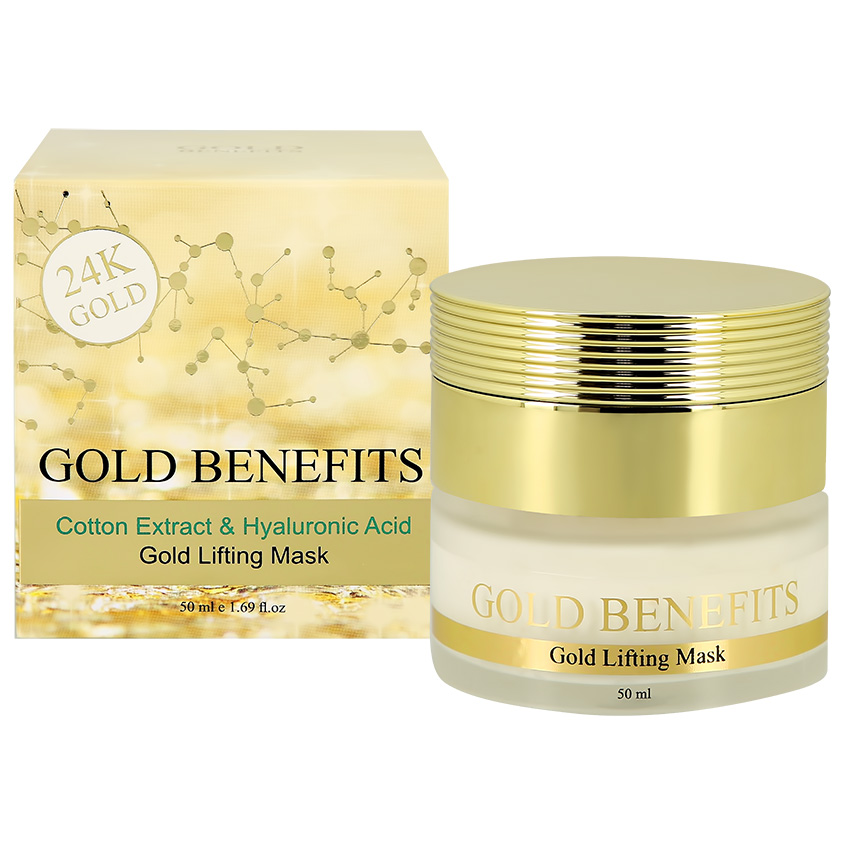 

Маска для лица SEA OF SPA GOLD BENEFITS с экстрактом хлопка и гиалуроновой кислотой 50 мл
