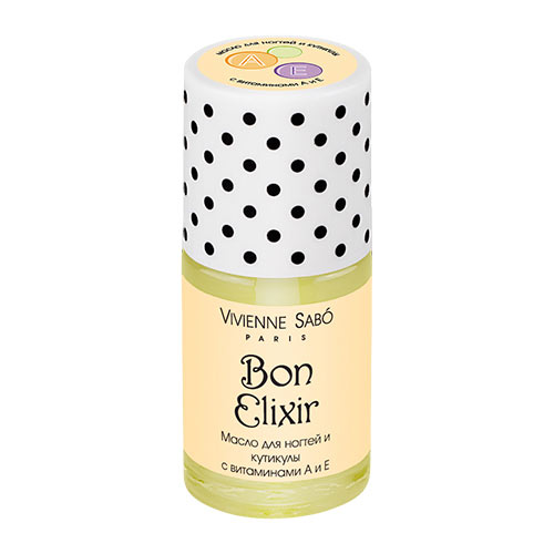 

Масло для ногтей и кутикулы VIVIENNE SABO BON ELIXIR с витаминами А и Е 15 мл