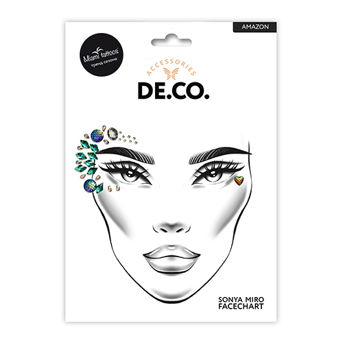 

Кристаллы для лица и тела DE.CO. FACE CRYSTALS by Miami tattoos Amazon