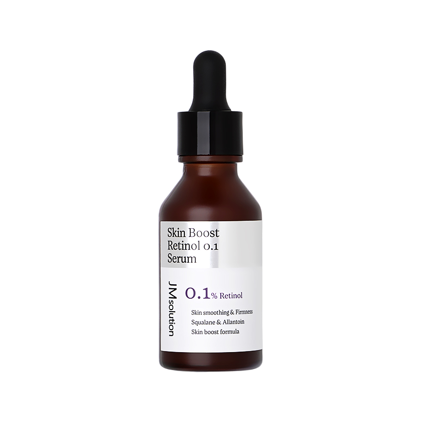 Сыворотка для лица JMSOLUTION SKIN BOOST RETINOL 0.1 с ретинолом 30 мл