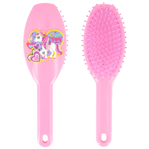 

Расческа для волос MISS PINKY UNICORN розовая с пони