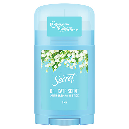 

Део-стик жен. SECRET DELICATE SCENT антиперспирант 40 мл