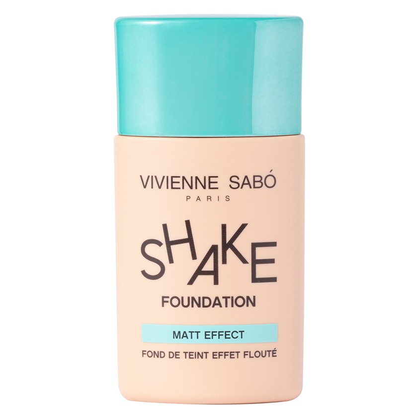 VIVIENNE SABO Крем тональный для лица VIVIENNE SABO SHAKE FOUNDATION MATT матирующий тон 02