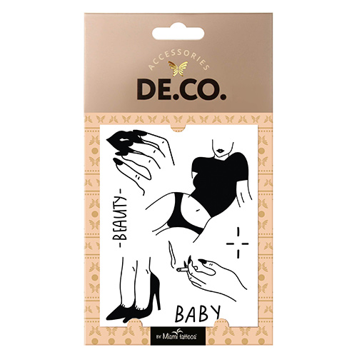 

Татуировка для тела DECO. REAL TATTOO by Miami tattoos переводная Baby