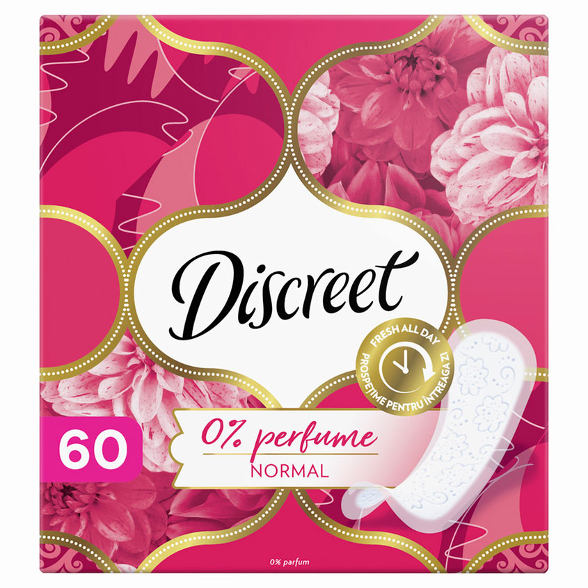 DISCREET Прокладки ежедневные DISCREET Normal Trio 60 шт