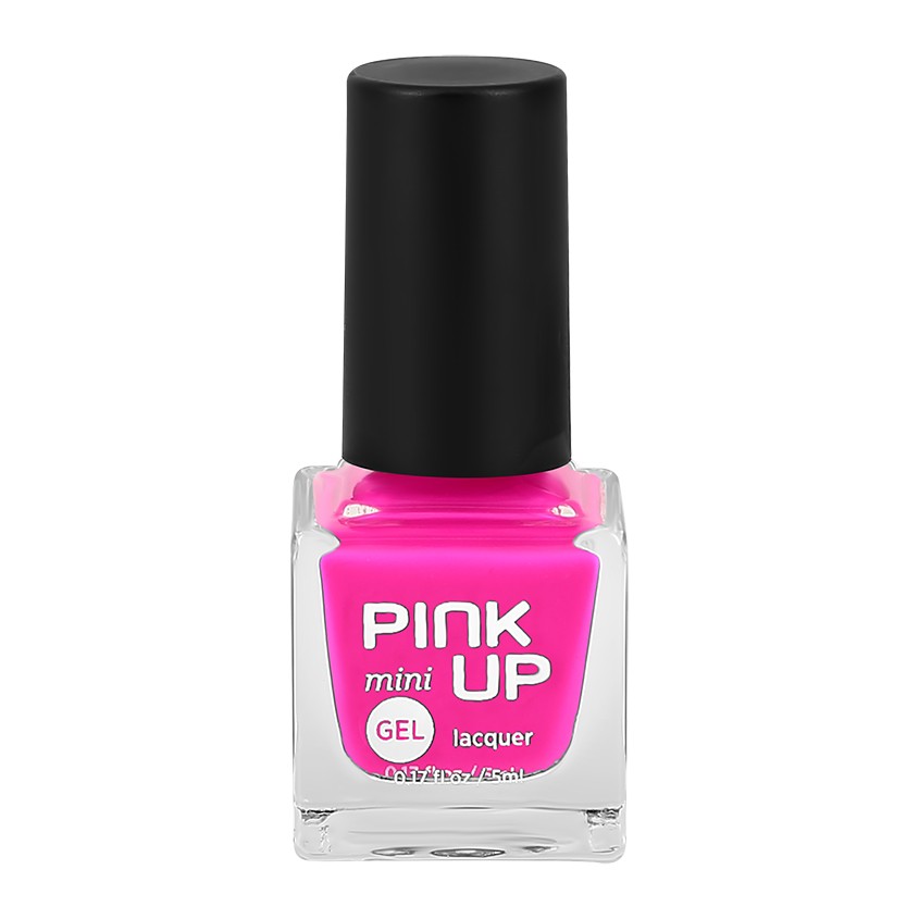 Лак для ногтей PINK UP MINI GEL тон 76 5 мл pink up лак для ногтей pink up mini gel с эффектом геля тон 57 5 мл