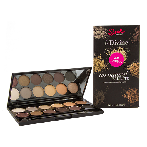 

Палетка теней для век SLEEK MAKEUP I-DIVINE тон 601 naturel