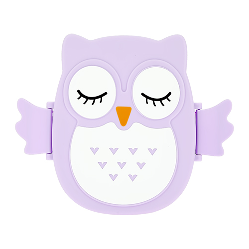 FUN Ланч-бокс FUN OWL violet 16 см