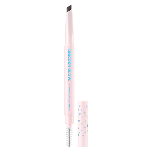 

Карандаш для бровей UNICORN GLOW TRI TIP EYEBROW AUTO PENCIL тон 01 black brown