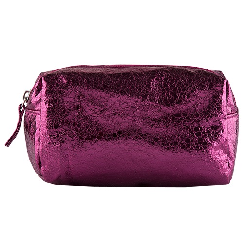 

Косметичка квадратная LADY PINK FOIL бордовая