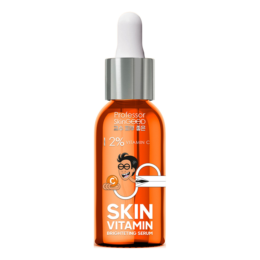 professor skingood сыворотка с витамином с skin vitamin brightening serum 30 мл professor skingood уход Сыворотка для лица PROFESSOR SKINGOOD с витамином С 30 мл