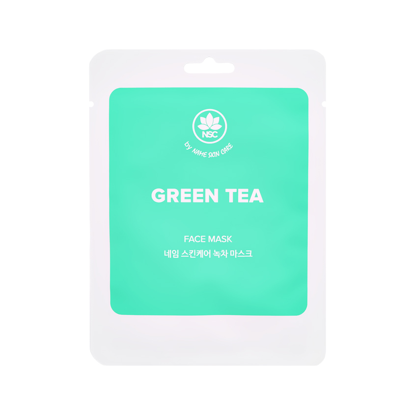 Маска для лица NSC с зеленым чаем 22 г