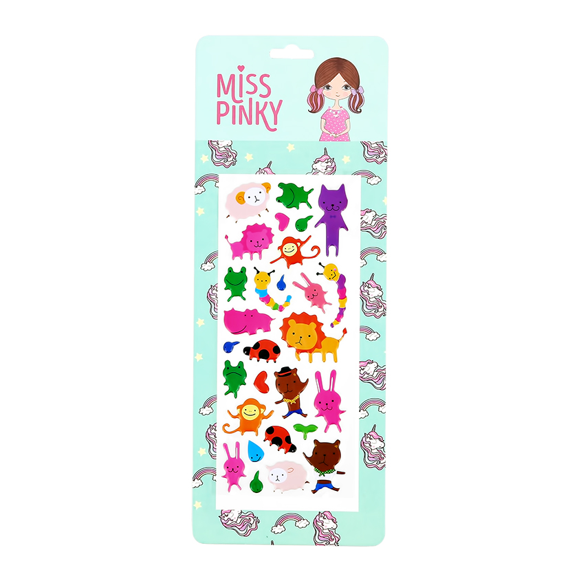 

3D Стикеры MISS PINKY