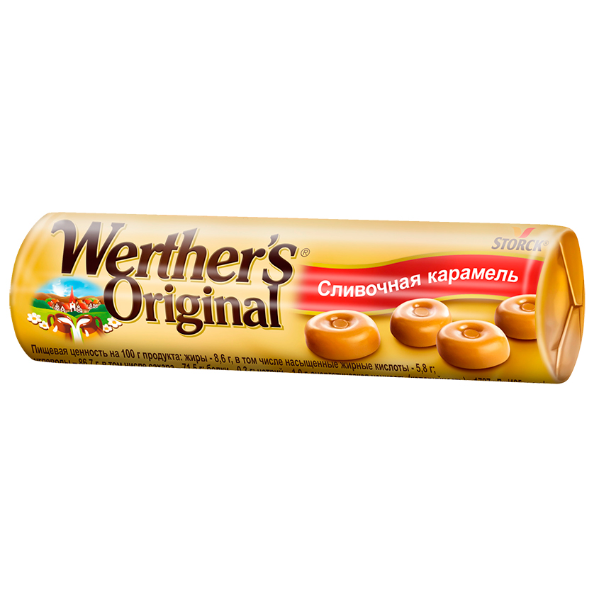 

Карамель WERTHER’S ORIGINAL сливочная 50 г