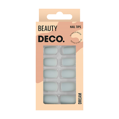 

Набор накладных ногтей DECO. DREAM ice 24 шт + клеевые стикеры 24 шт