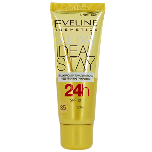 

Крем тональный для лица EVELINE ALL DAY IDEAL STAY тон 85 увлажняющий