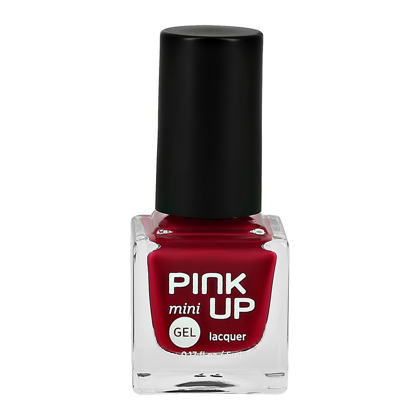 цена Лак для ногтей PINK UP MINI GEL с эффектом геля тон 15 5 мл