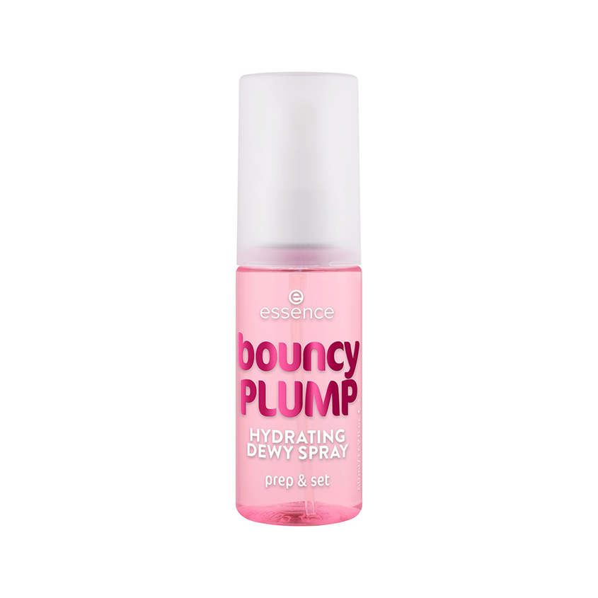Спрей для лица `ESSENCE` BOUNCY PLUMP фиксирующий с увлажняющим эффектом