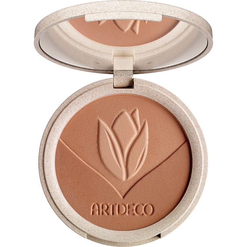 

Пудра компактная для лица ARTDECO GREEN COUTURE NATURAL SKIN BRONZER тон 3 bronzing hues