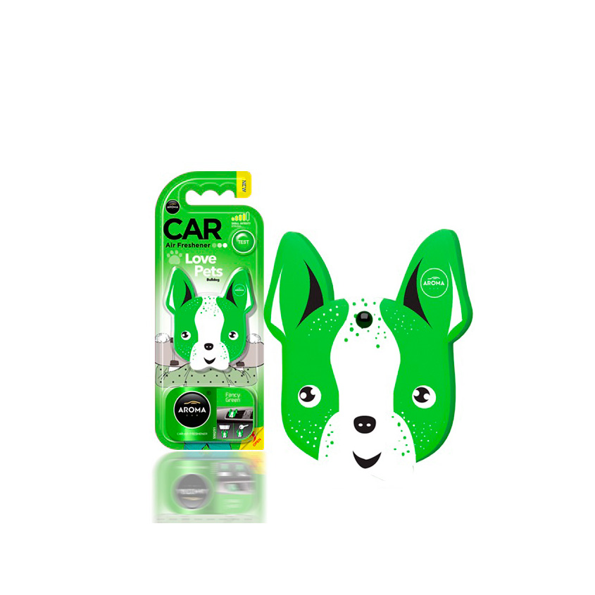 

Ароматизатор для машин AROMA CAR DOG Fancy Green 10,5 г