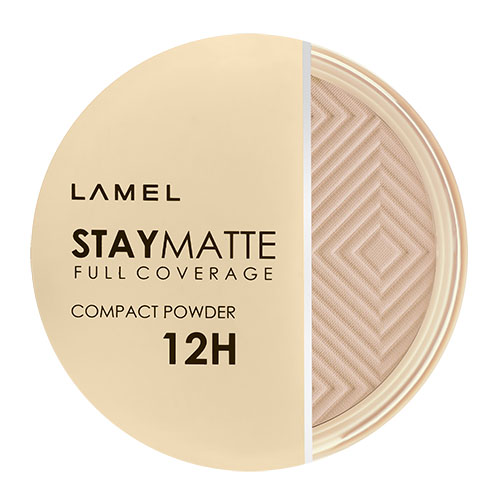 Пудра компактная для лица LAMEL PROFESSIONAL STAY MATTE COMPACT POWDER тон 403