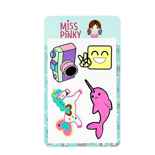 

Набор стикеров на одежду MISS PINKY