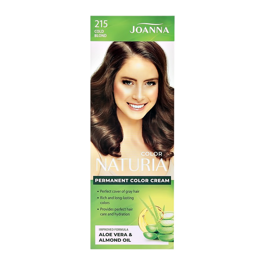 Краска для волос JOANNA NATURIA COLOR тон 215 Холодный блонд joanna краска для волос joanna naturia color тон 243 черная сирень