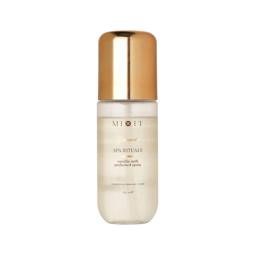 Спрей для тела MIXIT SPA RITUALS GOURMET парфюмированный с ароматом ванильного молока 100 мл