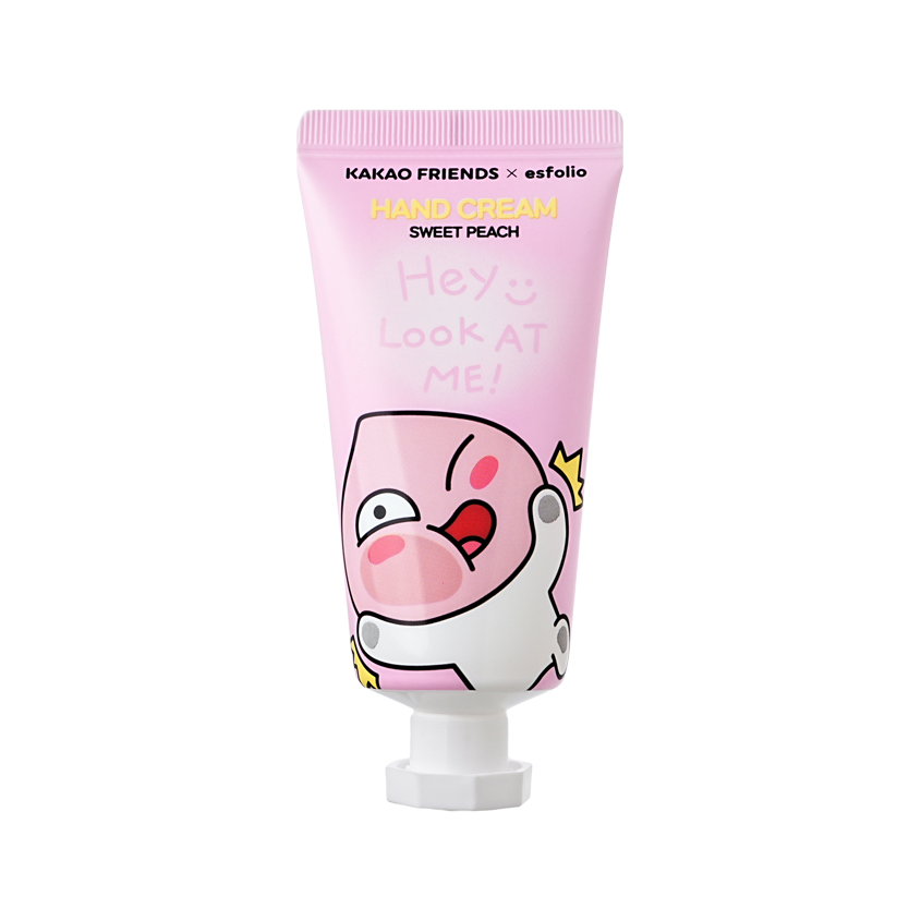 Крем для рук ESFOLIO KAKAO FRIENDS Sweet Peach с ароматом персика 30 мл