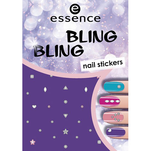 

Наклейки для ногтей ESSENCE BLING BLING NAIL STICKERS тон 01