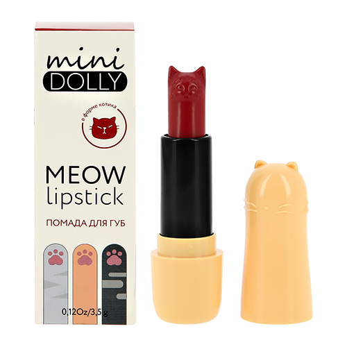 

Помада для губ MINI DOLLY MEOW в форме котика в ассортименте