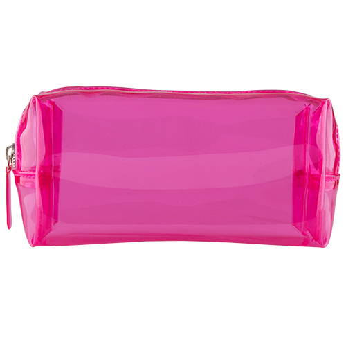 

Косметичка LADY PINK TRANSPARENT прямоугольная розовая