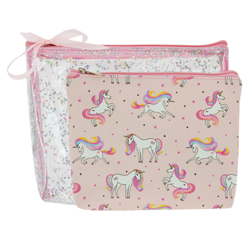 

Набор косметичек MISS PINKY UNICORN розовый 2 шт