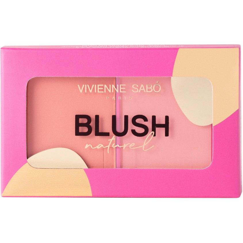   Подружка Румяна для лица VIVIENNE SABO BLUSH NATURELL тон 02