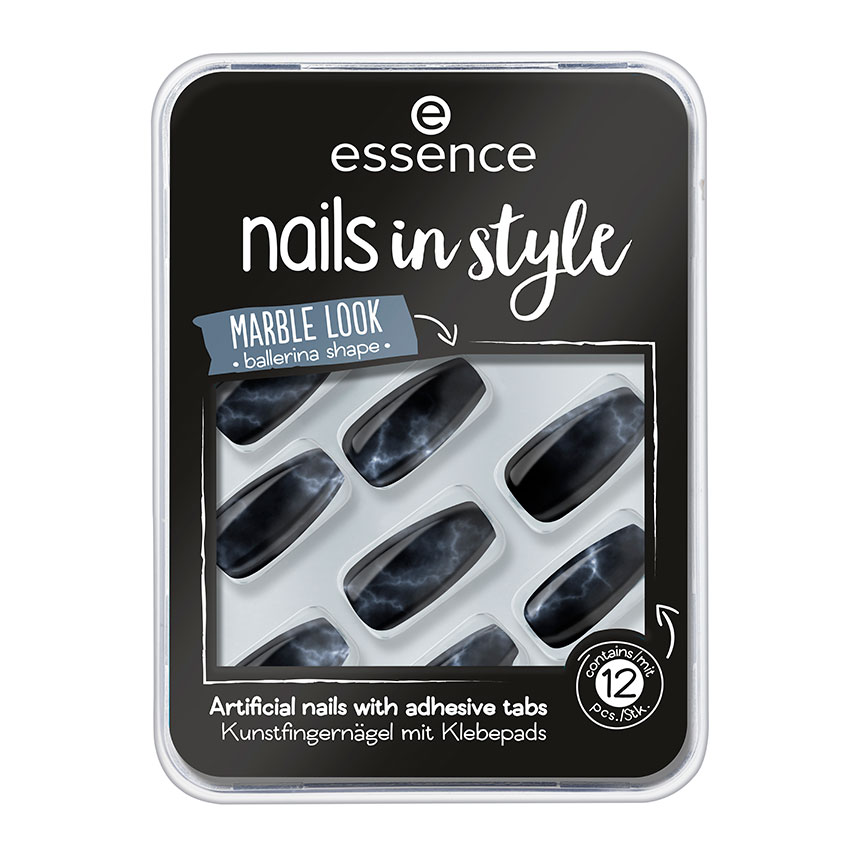 

Накладные ногти ESSENCE NAIL IN STYLE тон 10 marbellous