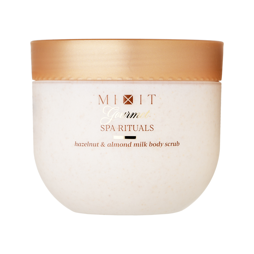 Скраб для тела MIXIT SPA RITUALS GOURMET парфюмированный с ароматом фундука и миндального молочка 300 г