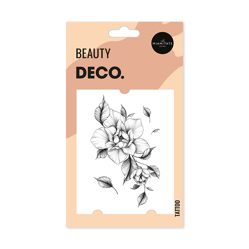 Татуировка для тела `DECO.` Ubeyko by Miami tattoos переводная (Dream flower)