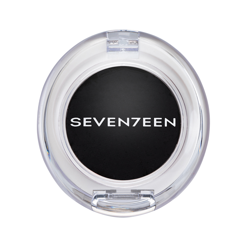 Тени для век SEVENTEEN SILKY SHADOW SATIN компактные сатиновые тон 216 Черный