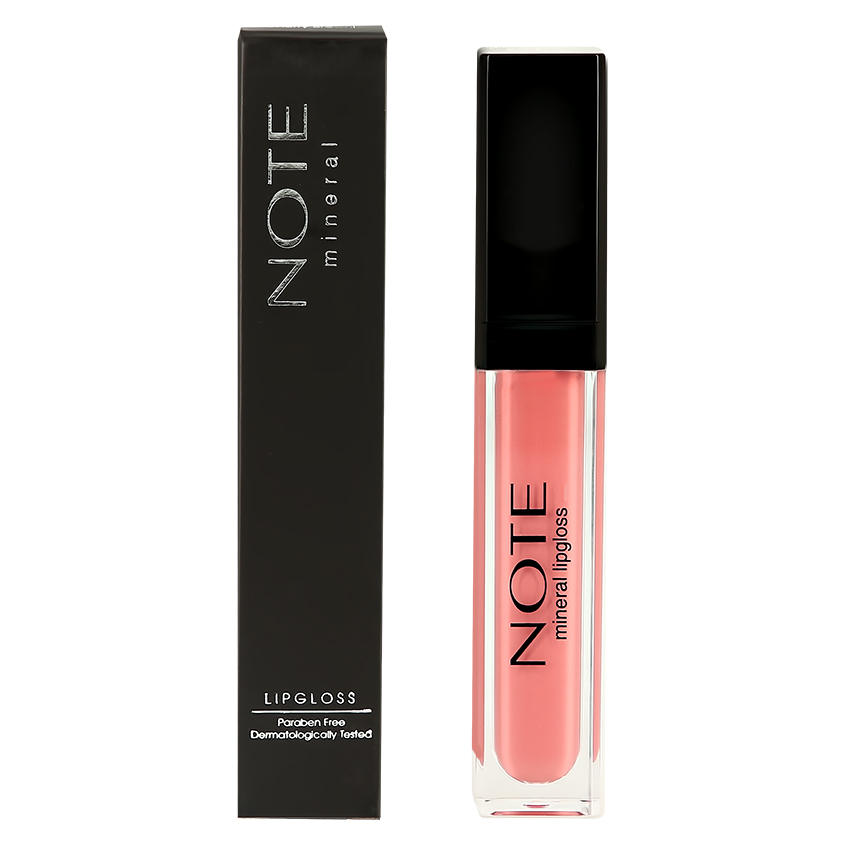 NOTE Блеск для губ NOTE MINERAL LIPGLOSS минеральный тон 01