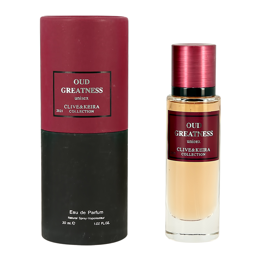 Туалетная вода CLIVE &  KEIRA OUD GREATNESS-UNISEX унисекс 30 мл